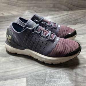 Under Armour Womens Speedform Gemini 3 Running Shoes Purple 1285482-962 Mesh 10M